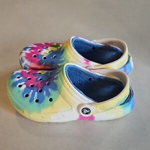 Crocs Tie Dye Lined